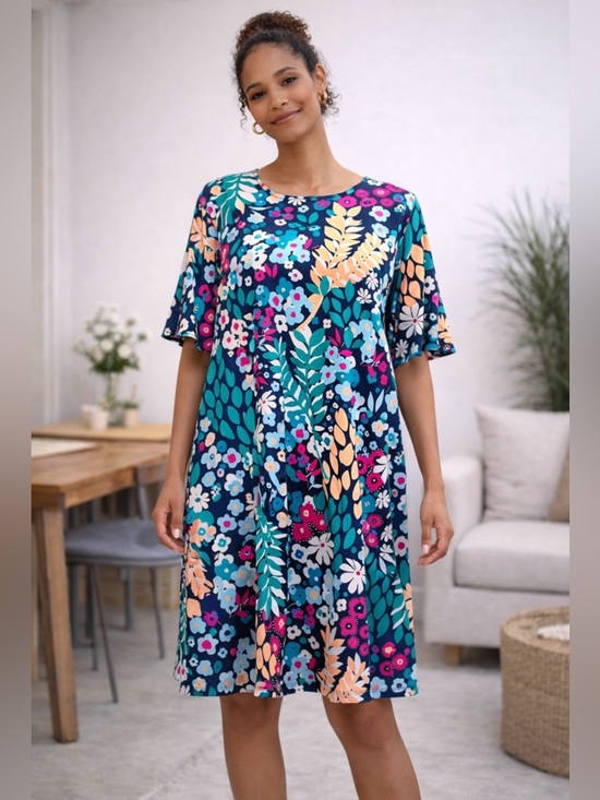 Kim Rogers Dresses & Skirts - Kim Rogers Floral Midi Dress - Multicolor